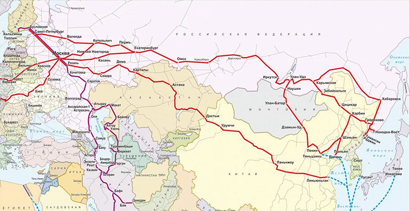 транспортные коридоры